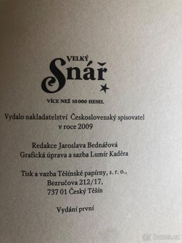 Velký snář - 2