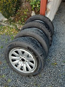 Hybridní kola 16 + pneu 205/55/16 zimní Octavia 3,Passat - 2