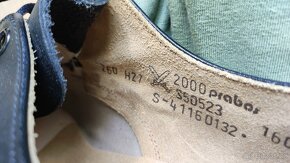Polobotky 2000 černé AČR, velikost H27 / 260 - 2