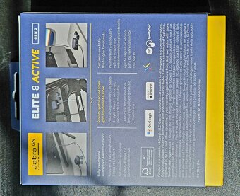 Jabra Elite 8 Active Gen 2 - nerozbaleno, s 2letou zárukou - 2