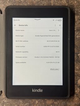 Amazon Kindle Paperwhite 10. gen čtečka knih 8GB + obal 2 - 2