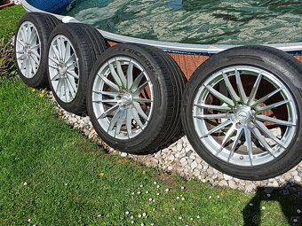 Alu kola DOTZ pro BMW X3,dvourozměrné 19",letní pneu - 2