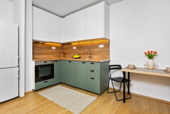 Pronájem bytu 1+kk, novostavba, 30,72 m², 281 29 Žiželice - 2