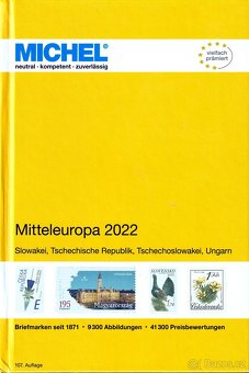 Katalogy Michel střední Evropa (2017 a 2022) - 2
