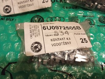 dutinka plochá (balení 25ks) Škoda Felicia 6U0972505B - 2