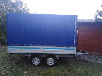 PŘÍVĚSNÝ VOZÍK S PLACHTOU = 750 KG RYDVAN = 2 NÁPRAVY - 2