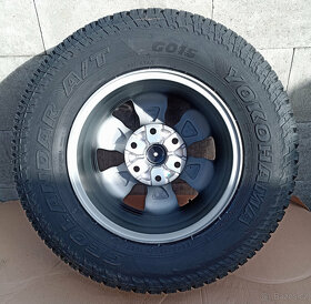 Nové celoroční alu + kola Fiat Fulback 6x139,7 r16 - 2