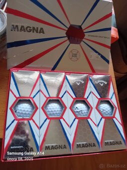 Golfové  míčky  ovesize zn Magna 12 ks nove - 2