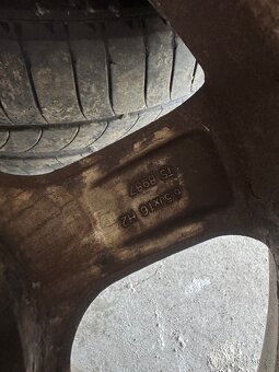Alu 5x110 s pneu 205/55 R16 - 2