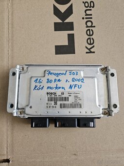 ŘJ motoru Peugeot 307 1.6 80kw - 2