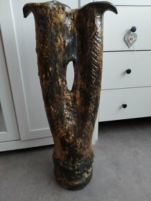 Větší kameninová váza - 2