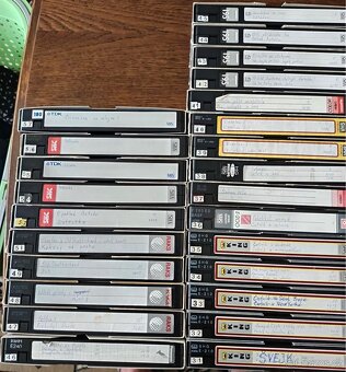 VHS kazety s filmy - 2
