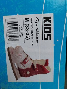 NOVÉ dívčí brusle KIDS Sportteam vel. M (33-36) - 2