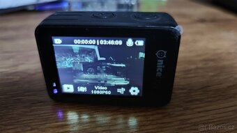 Prodám akční kameru NiceBoy Vega X PRO včetně 64GB SD karty - 2