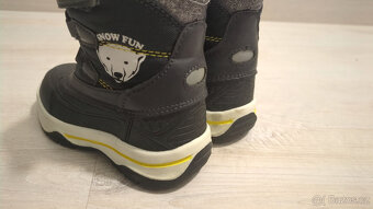 Dětské zimní boty, velikost 22 - 2