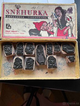 Retro razítka Sněhurka - 2