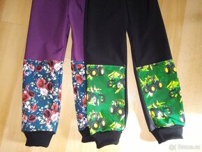 Nové softshellove kalhoty s fleece uvnitř - 2