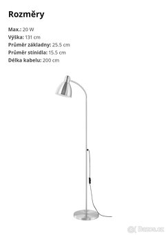 Stojací lampa - 2