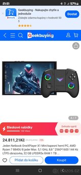 Onexplayer x1 mini na díly - 2