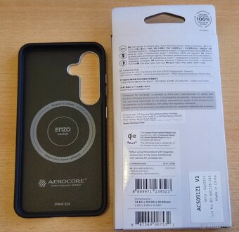 Galaxy S25 Aramid magsafe kryt Spigen Enzo - 2
