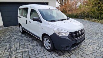 DACIA DOKKER 1.6i 75KW.5 MÍST.KLIMATIZACE.BLUETOOT.1.MAJITEL - 2