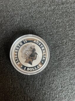 1 OZ stříbrná mince Australian Kokaburra 2010 - 2