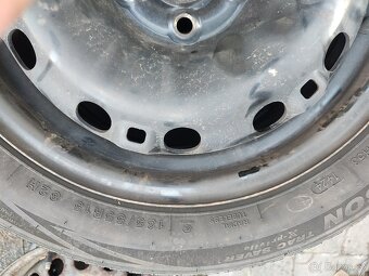 185/55 R15H Celoroční kola gumy pneumatiky, skoro nové. - 2