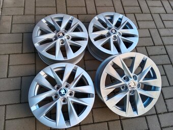 alu kola 5x100 r15 Škoda Fabia 4. - 2