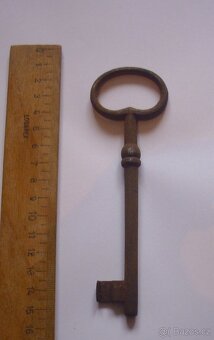 Starožitný klíč Rakousko-Uhersko 14cm - 2