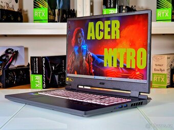 Herní notebook ACER NITRO | RTX 4060 140W | DDR5 | ZÁRUKA - 2