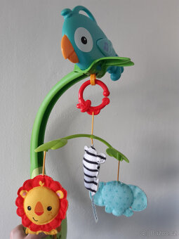 Hrací Kolotoč 3v1 Fisher-Price - rainforest - 2