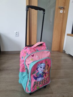 Dětský kufr na kolečkách Paw Patrol (Skye) – použitý - 2
