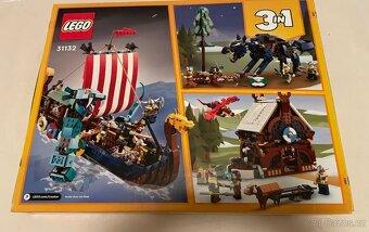 Lego 31132 Vikingská loď a mořský had krabice10/10 - 2
