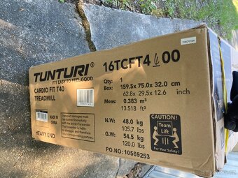 Běžecký pás Tunturi CARDIO FIT T40 - Nový - 2