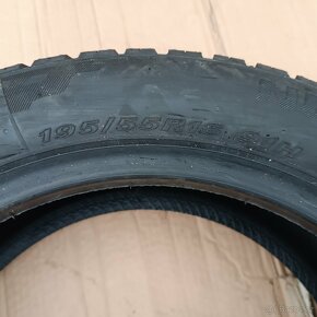 pneu 195/55R16, ráfky Ford, Renault, dojezdovka - 2