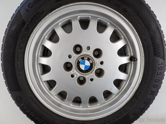 BMW 3 E36 - Originání 15" alu kola - Zimní pneu - 2