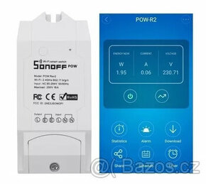 Chytrý WiFi spínač s měřením spotřeby Sonoff POW R2 Tasmota - 2