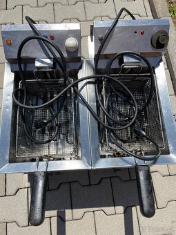Elektrická fritéza dvojitá - 2
