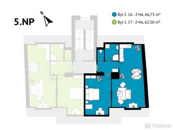 Pronájem bytu 2+kk, 66,73 m, Liberec II-Nové Město, Chrastav - 2