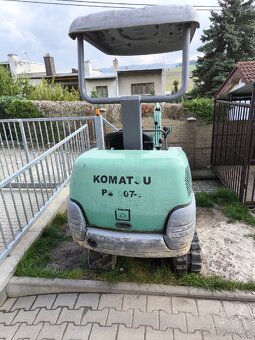 Pásový minibagr Komatsu - 2