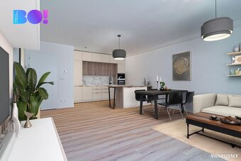 Prodej rezidenčního bytu č.02, 2+kk, ul Mlýnská, Prostějov - 2