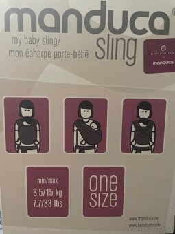 Manduca sling Bellybutton - satek na noseni ditete - 2