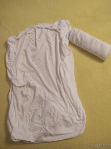Dětské prostěradlo 120x60 bílé - 2