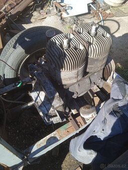 Malotraktor domací výroby - 2