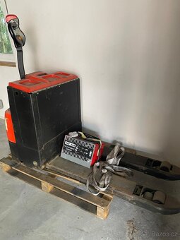 elektrický paletový vozík 2t s novou baterií - 2