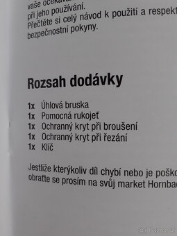 Nová úhlová bruska PATTFIELD PE-2350 WS - 2