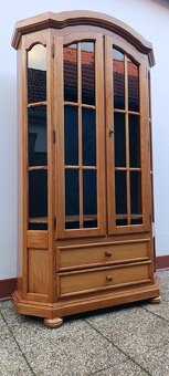 Rustikální vitrína, myslivecká, masív, Nábytek s příběhem - 2