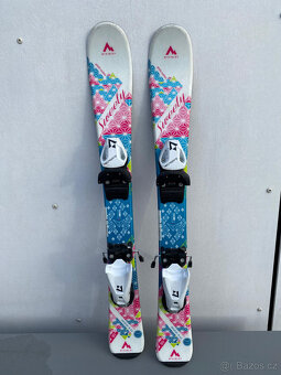 Dětské lyže 80 + lyžáky 17,5 - 2