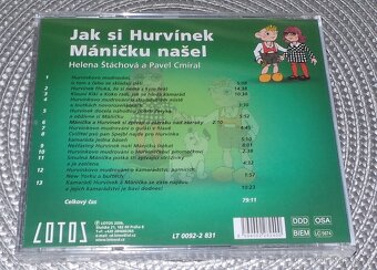 CD - Jak si Hurvínek Máničku našel - 2