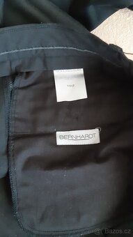 Pánské společenské kalhoty tmavý antracit - 2